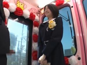 ！卒業式直後のオキテ破りナンパ！！デカチンをブチ込まれ悶絶アクメ！