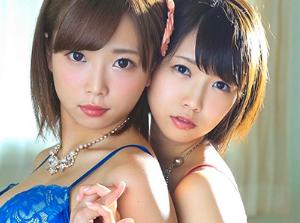 拘束×巨根 激ピストンイカセ地獄！！レズキスで舌を絡めて悶え狂う！