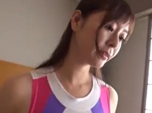 釣鐘型Gカップと美脚を合わせ持つ愛菜さん!!巨尻美女がアヘって杭打ち騎乗位！