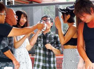 彼女の地元BBQに招かれDQNに！！寝取られ乱交ファックしてて鬱勃起…