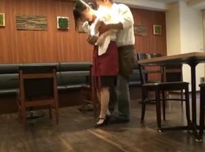 鬼畜店長の映像ファイルが流出！！巨乳従業員を犯す最低の鬼畜男！