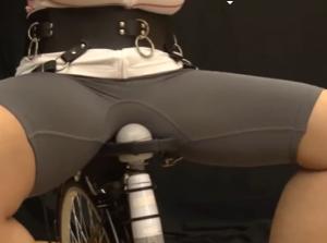 HYPER電マサドル自転車！！勃起チンポも加わり快楽