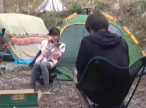 超話題のソロキャン女子に密着取材！w口説いて野外やテントでヤルｗ