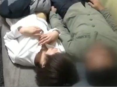 《素人ナンパ》就活中のスーツ女子大生を部屋に連れ込んで脱がせて濃厚H！隠し撮りされた美女！胸が最高