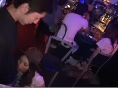 @美少女,エロ動画@大きなおっぱいの爆裂ボディのテキーラガールと店内で公開H！Tバックス姿の激エロ娘！おかずにしたい18禁映像