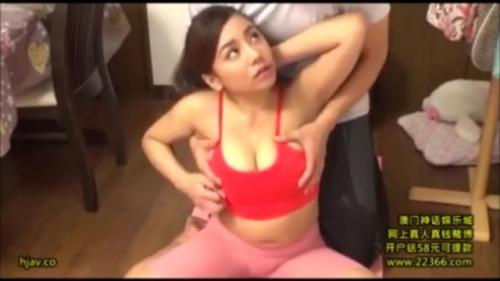 【個人レッスン】巨乳美女がストレッチする度に吐息が漏れてしまう｜あ～ぁぁん！それ凄い気持ちぃぃ～♡