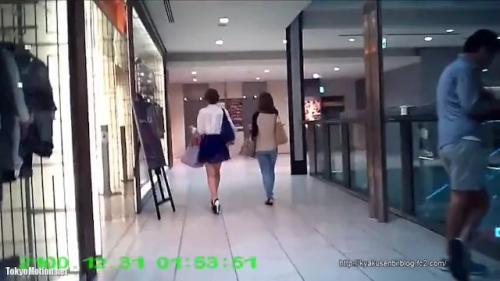 【パンチラ盗撮】ハイヒール姿がお似合いのお姉さん|まさかそのタイミングで見えてしまってたとは！