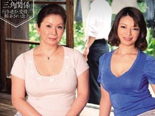 《熟女 おばさん》娘と孫の母子相姦にバァちゃんも思わず発情www