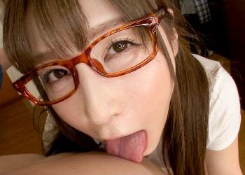 【主観】四十路とは思えない美熟女のツインテール眼鏡がエロすぎてフル勃起！！佐々木あき