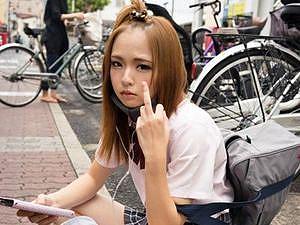 【生意気なJKギャル】けしからんロリ貧乳とパイパンまんこをとことんハメ撮り！