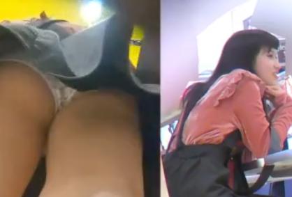 【 盗撮 】休日のお買い物にきた前髪ぱっつん美少女をのんびり全身くまなく盗撮！！！