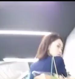 【 盗撮 】ロングスカートの女性をフラッシュ撮影☆ほぼバレかけてる！！！