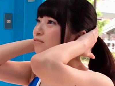 鍛え上げられた肉体を持つ女子陸上部員を低周波オイルマッサージで刺激♡性欲爆発し激ピストンで連続絶頂！【マジックミラー】