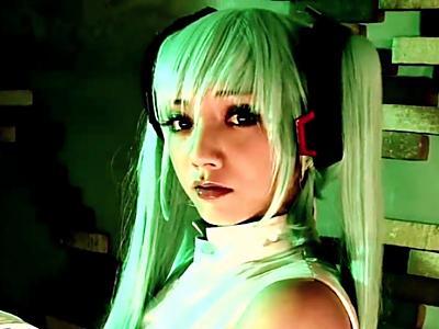 アニコスのロリ美乳美少女が着衣SEXで弄ばれる♡ベロチューからフェラ！パイパンを激手マン！最後は激ピストンで絶頂中出し！