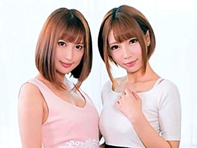 【主観・VR】謝罪でSEX♡大変申し訳有りません♡美乳美女OL二人が全身を使ってご奉仕サービス！3P騎乗位中出し疑似体験