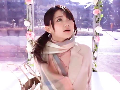 【素人ロリ若妻巨根NTR】反則級の黒髪美乳美人妻は意外に欲求不満？旦那と違うデカチン男優の追撃ピストンで中出し連続アクメ！