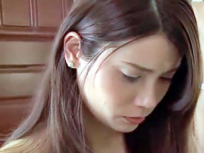 「イクぅ、またイッちゃうぅ」夫を亡くした美熟女人妻が遺影の前で男に犯されイキ狂う！背徳感で火が付き鬼畜坊主に弄ばれる！