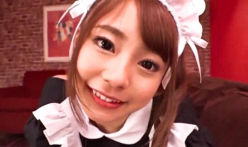 【河南実里・中出し専用！僕だけのハメハメイド】激カワロリメイドがあなたにご奉仕♡ベロキスからご主人様と濃厚種付け膣内射精！