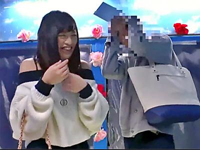 「あ”ぁん、ぅいグぅッ」金につられてマシンバイブでに陵辱され潮吹きまくり！彼氏のことを忘れ何回も痙攣絶頂する美乳美女JD！