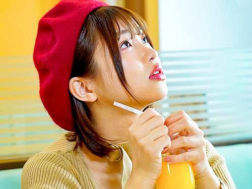 【唯井まひろ】依存症なカノジョの想い出★メンヘラ系美乳美少女が変態彼氏とハゲジジイにイラマチオ＆首絞めされ歓喜の連続絶頂！