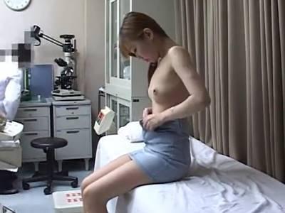 【素人盗撮】悪徳産婦人科医の流出映像！美人巨乳ギャルをバレない程度に痴漢した無許可撮影エロ動画！