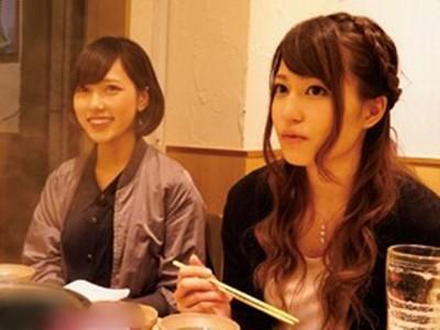 【素人ナンパ】相席居酒屋で美人ギャル2人組をヤリ部屋へ持ち帰り！仕掛けた隠しカメラでセックスハメ撮り盗撮！！