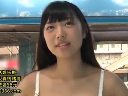 【桐谷まつり】Hカップ女優×マジックミラー　笑顔の可愛い美少女を脱がせて下着を拝見！