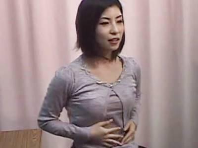 【産婦人科】乳ガンの検査にきた人妻風美女が悪徳医師に騙されおっぱいポロリや子宮マ●コ異物挿入を痴漢盗撮されてしまう