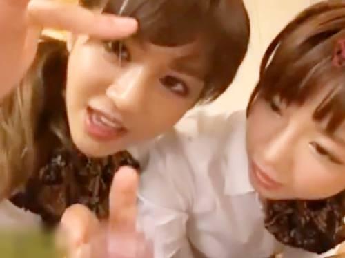 【紗倉まな×麻生希】2人の美人巨乳エステ嬢による寸止め回春Wエステ！フル勃起M男へ手コキマッサージ責め施術の痴女お姉さん