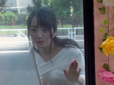 《MM号・人妻・四十路》昭和生まれの素人おばさん♥♥！結婚１０年目の美人熟女が家庭を忘れてご無沙汰イキ！【マジックミラー】