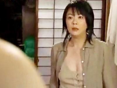 【ヘンリー塚本×円城ひとみ】『このメス犬があ！！』連れ子の義息子とハメていた巨乳人妻！亭主にバレて家庭崩壊する熟女ドラマ