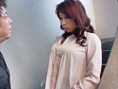 『あなた、見ないで…』五十路を過ぎても美しい人妻。近所のDQN男に狙われ性のドツボにハマる美乳熟女！