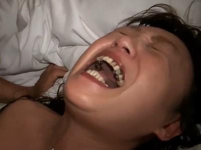 『がはあっ！！』五十路の熟年を迎えた熟女BBA夜這いレイプ！強姦スワップへ参加した爆乳ぽっちゃり人妻が旅館で犯される！！
