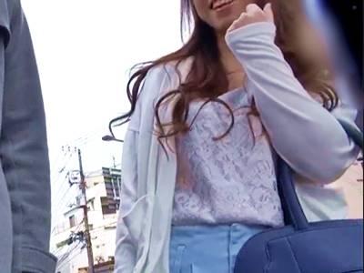 ◆素人ナンパ企画◆登校中の女子大生ナンパ！相互オナニーモニターで発情した男女が友情を崩壊させセックス開始！