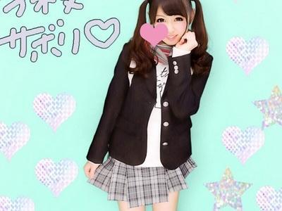 【JK援交】『JCに見える！』ロリで痴女の制服の女子校生をお金でナンパし肉便器にしレイプっぽい5P乱交で中出しハメ撮りｗ