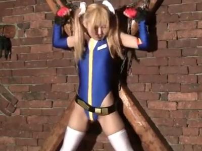 【アニコス/ガンダム】『コスプレイヤーを調教ｗ』ガンダムのコスプレしたロリ娘を緊縛して拷問SMプレイしハメ撮りｗ