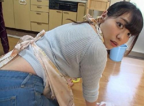 【家事代行】ぴっちぴちのGカップ若妻の後ろ姿のムラムラ♡巨尻巨乳でプルプル震わせながらエロ掃除に思わすNTRレイプ！！無許可種付けしたった〜ｗｗｗ
