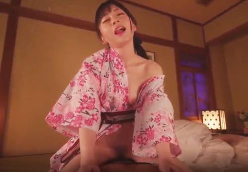 【七沢みあ】『んぁああ、きもちぃぃ～あ”～』気持ち良くてアヘ顔満載！真面目で内気な部下が淫乱豹変ケダモノ相部屋！