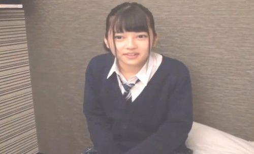 ＜素人＞★超絶ロリJK美少女GET★モテない君のお悩み相談！ラップ一枚隔てて素股まで！激しく擦り合わせたらラップが破れて生ちんズボッ！