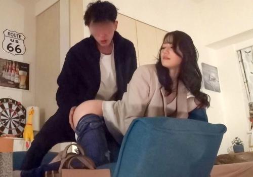 【素人】『もう挿れちゃって♡』スラッとした体に推定Eカップの美巨乳！そして美尻！落ち着いた雰囲気のアラサー美女と！