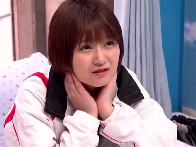 /外見える!?:アスリート/『気持ちいい？』引き締まったマンコのスポーツJDがチェーリー男子とエロ体験！妄想注意なR18映像