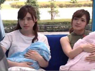 /マジックミラー:寝取られ/人妻2人を車内に連れ込んで素股からの不倫！旦那を忘れて感じまくる欲求不満な人妻たち！見過ごせないくらいいい女