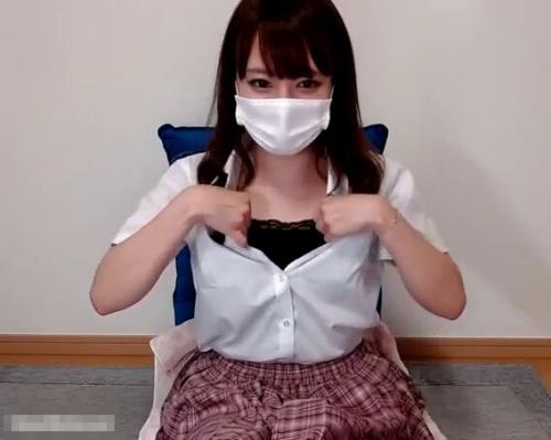 【ライブチャット】「すごく緊張してます！初体験は遅かったですw経験人数は二桁いってませんw」25歳制服娘が初めての配信！