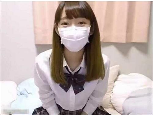 【ライブチャット】〇校卒業記念「大人になったオマ〇コみにきますか？」制服美尻スケベ娘初live配信！