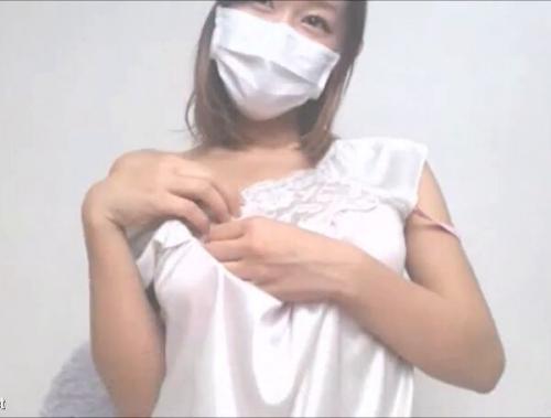 【ライブチャット】「学生です！こんな感じ…見える？変態にしてください…」巨乳発情娘コリコリ乳首弄りチクニー！