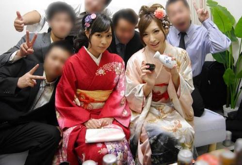 成人式の2次会で祝お酒解禁！振袖着たまま女子が悪酔い！友人の彼女をノリで寝取った成人記念ハメ放題ビデオ！