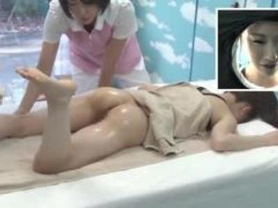[外見える!?.エステ]運動系サークルの美女に性感エステして火照った体に肉棒挿入！美女が見てもいいエロ映像