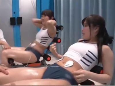 [アスリート.素人ナンパ]【エロエロカー】引き締まった体の美女にエロエステからのチンポ挿入！センズリ向きのエロ映像