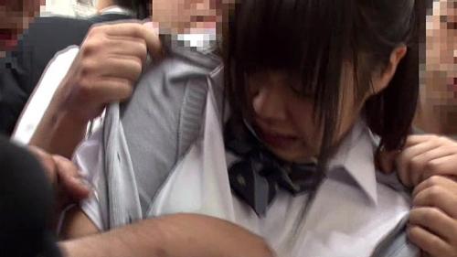 ＊JK＊痴漢　「オナニー強要」「玩具責め」「マ●コぶっかけ」etc.終わらない羞恥の数々…。最後は愛液でびしょ濡れになった‘おっぴろげマ●コ’にチ●ポをぶち込む！！