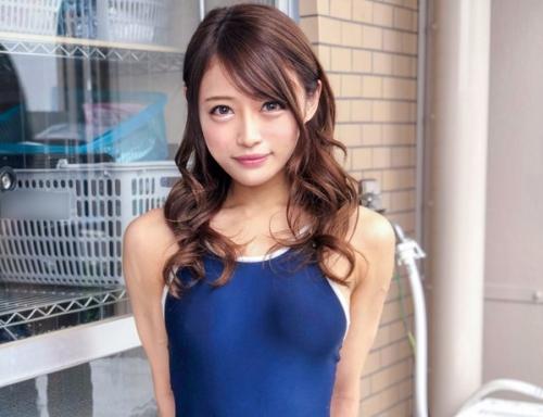 «スク水ハメ撮り»激かわギャルとマニアの親父がスク水でローションプレイやぶっかけに完全着衣ハメ撮りSEX！